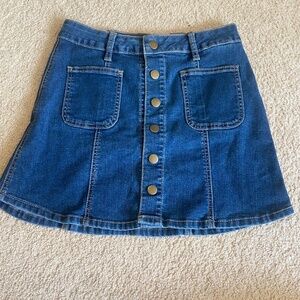 Altar'd State Denim Skirt